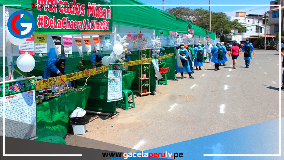 Lambayeque: Mercados “De la chacra a la olla” generaron casi S/ 1 millón