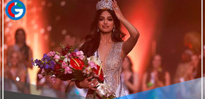 Harnaaz Sandhu de India gana el concurso de belleza