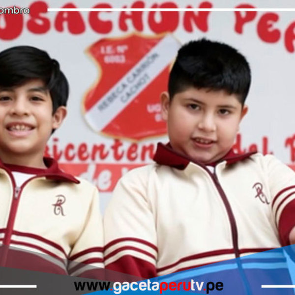 Lima: Escolares crean macerado de plantas para combatir enfermedades respiratorias 