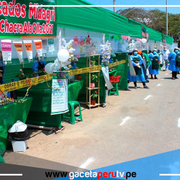 Lambayeque: Mercados “De la chacra a la olla” generaron casi S/ 1 millón