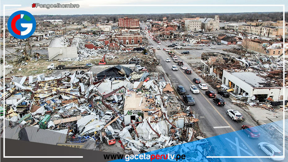 Confirman 78 muertos por tornados en EEUU y temen más víctimas