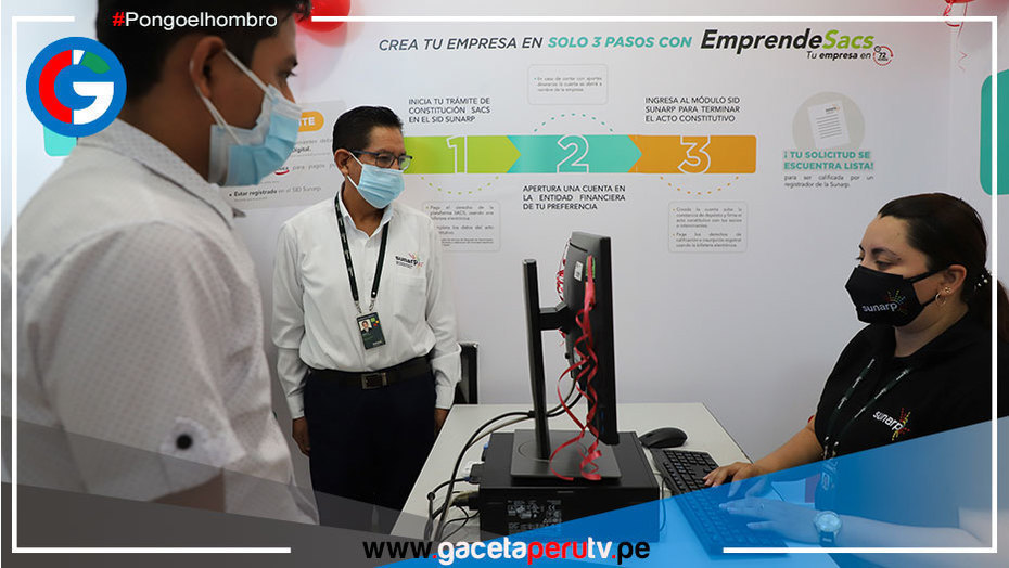 Sunarp inscribió virtualmente más de 400 SACS a nivel nacional
