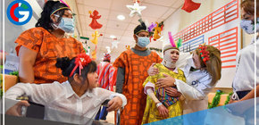 San Borja: médicos dejan batas blancas para celebrar navidad con niños