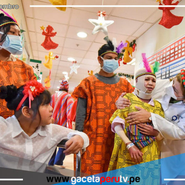 San Borja: médicos dejan batas blancas para celebrar navidad con niños