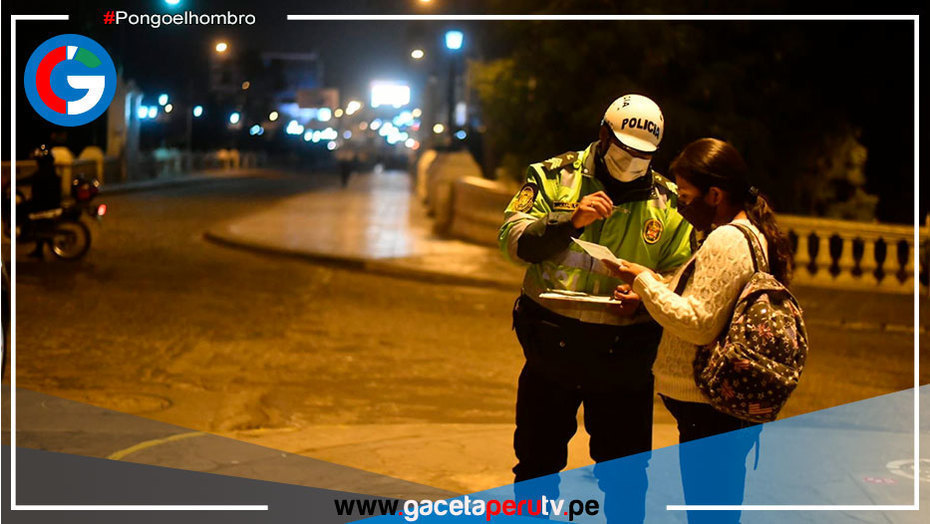 Toque de queda en 10 provincias rige de 23:00 a 04:00 horas hasta el 2 de enero