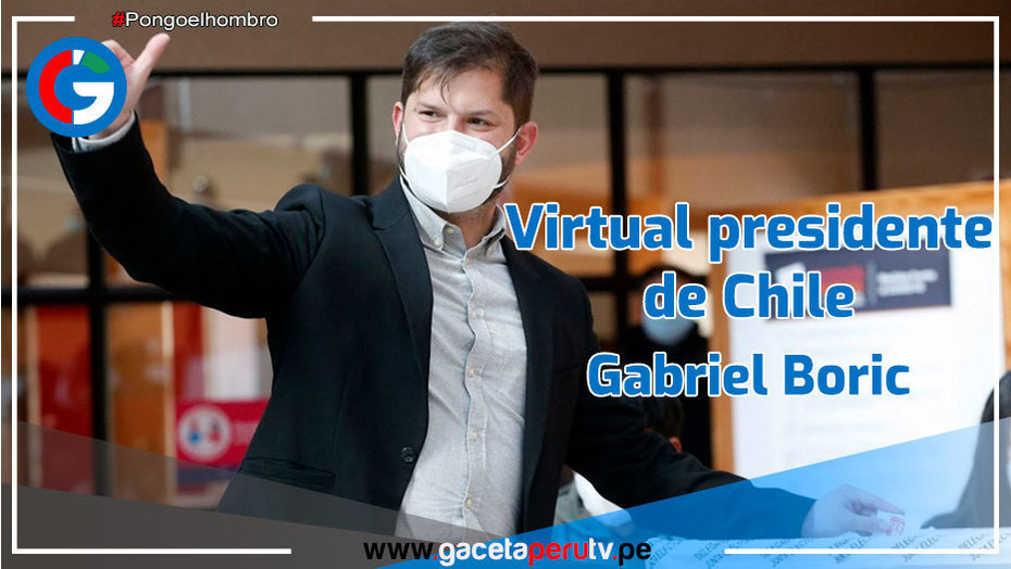 Gabriel Boric es el virtual presidente de Chile