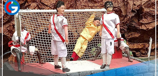 Arequipa: Gianluca Lapadula protagoniza estampa en nacimiento mecatrónico