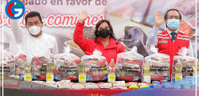 Entregan más de 112 toneladas de alimentos para población vulnerable de Ate 