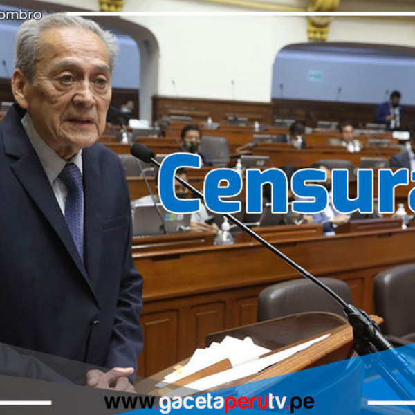 Censuraron al ministro de Educación, Carlos Gallardo