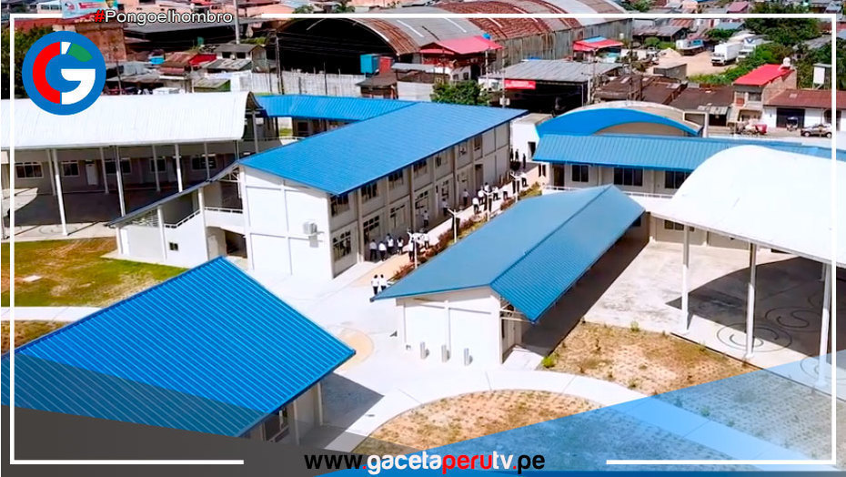 Empresas hacen entrega de obra por impuesto en C.E. que beneficia a más de 800 estudiantes de Iquitos.