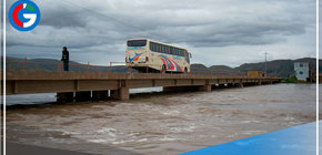 Declaran al río Huancané en alerta naranja e Indeci advierte que podría causar daños 