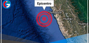 En Áncash se registró un sismo de magnitud 5 esta tarde 