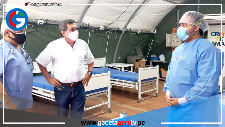Supervisan capacidad hospitalaria de la región Piura