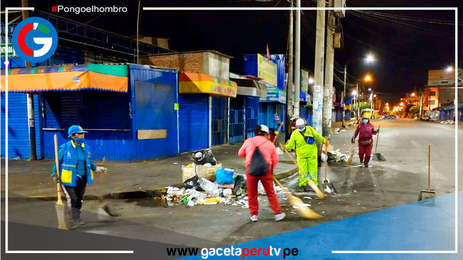 Más de 300 toneladas de residuos se recogieron tras celebración de Navidad en Chimbote