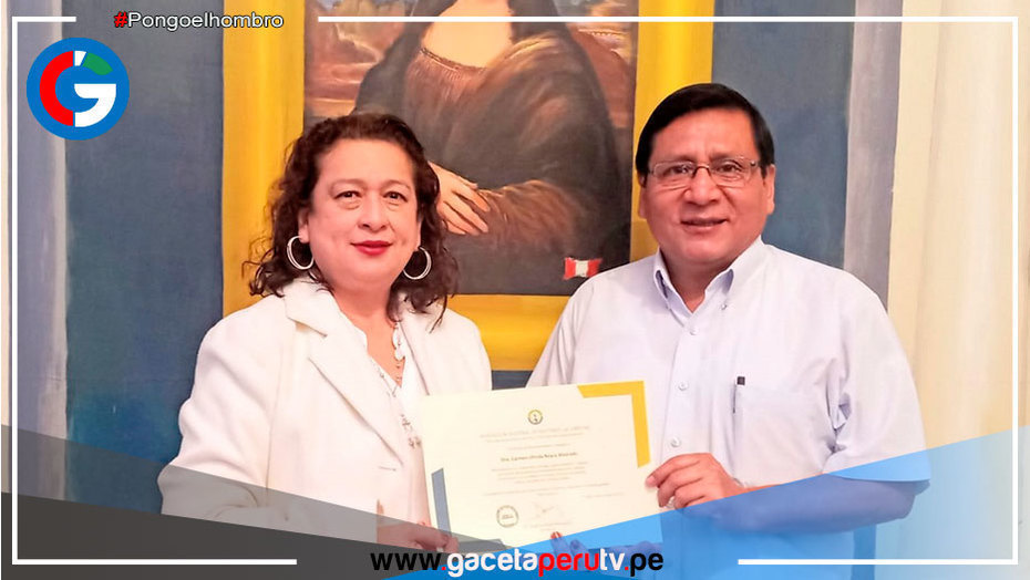 ARDOC reconoce labor académica de la Dr. Carmen Olinda Neyra Alvarado