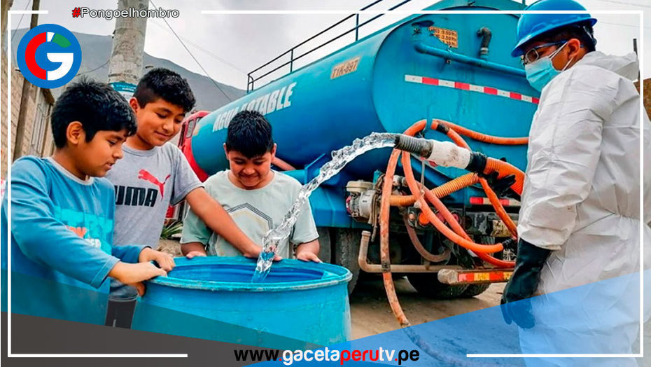 Cisternas e hidrojets llevarán agua y atenderán aniegos en 12 regiones