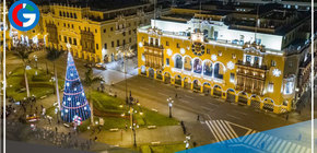 Niños de 43 distritos y alcalde de Lima encendieron el Árbol de Todos 