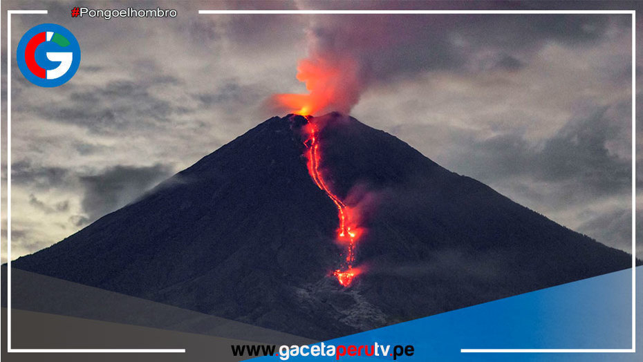 Cancillería: No hay peruanos afectados por erupción volcánica en Indonesia