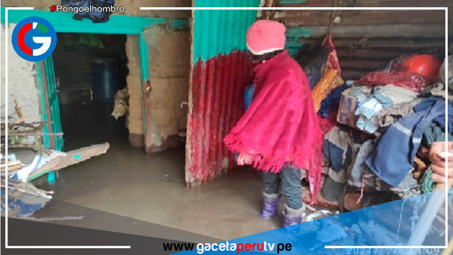 Chimbote: Desborde del río Mosna inunda viviendas en el distrito Chavín de Huántar