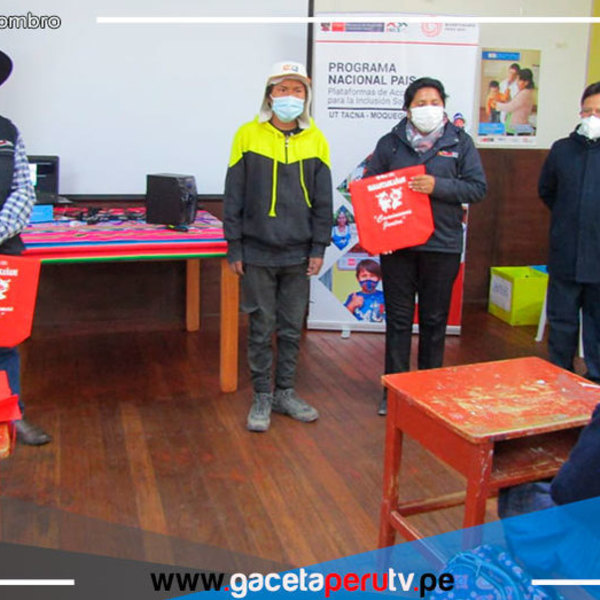 Más de 100 estudiantes de comunidades rurales en Tacna concluyeron el año escolar gracias al acceso a internet en Tambos del Midis 