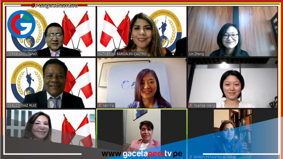 ARDOC (Perú) Y AEIC (China) firmaron convenio académico internacional