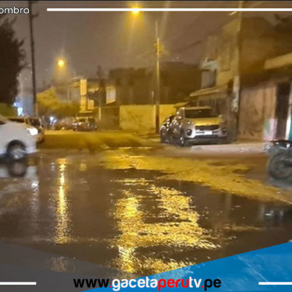 Dos nuevos aniegos perjudican a vecinos de San Juan de Lurigancho