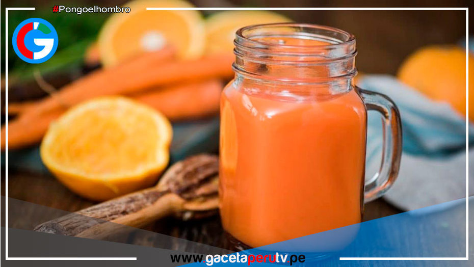 Estas son las grandes virtudes de tomar jugo de zanahoria y naranja con jengibre