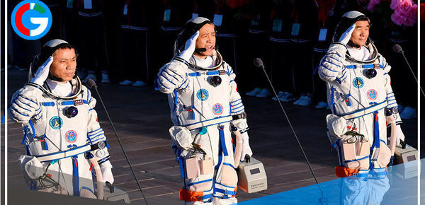Hito para China: Sus astronautas regresan a la Tierra tras misión espacial de 90 días 