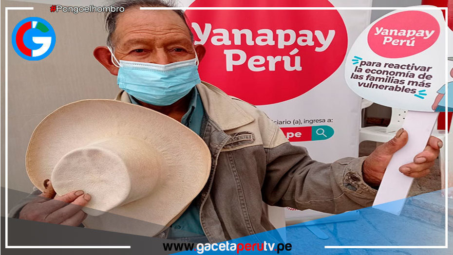 Más de 860,000 personas cobrarán el bono Yanapay Perú en Cajamarca