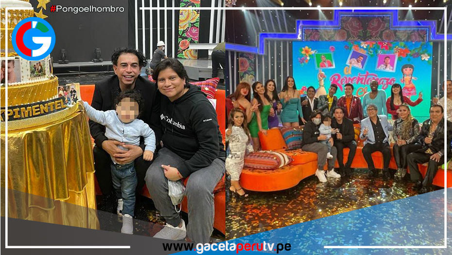 Ernesto Pimentel celebra su cumpleaños con sorpresa de su hijo Gael en El reventonazo
