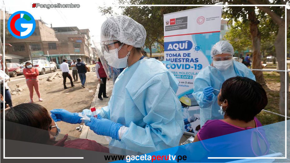 Personas con síntomas de COVID-19 pueden realizarse pruebas moleculares gratuitas en establecimientos de salud