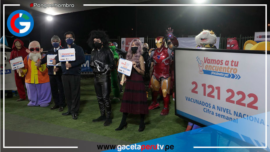 Más de dos millones de personas fueron vacunadas en los Vacuna Fest