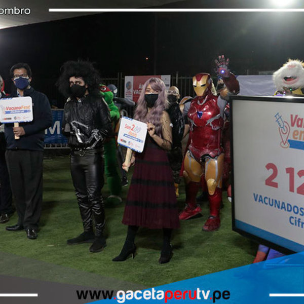 Más de dos millones de personas fueron vacunadas en los Vacuna Fest