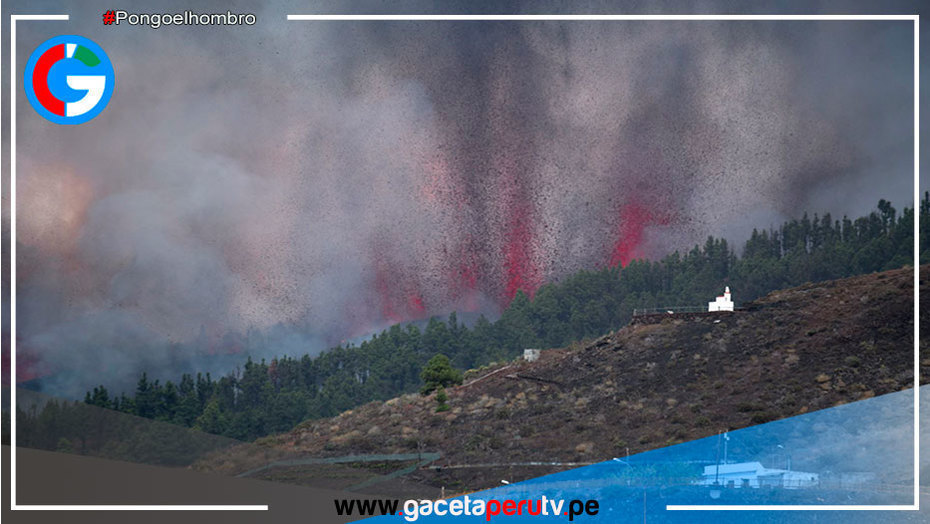 El volcán Cumbre Vieja entra en erupción en archipiélago español de Canarias