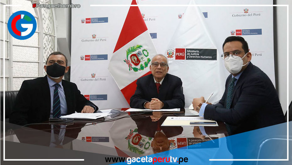 Ministro de Justicia se reunió con representantes de Unicef