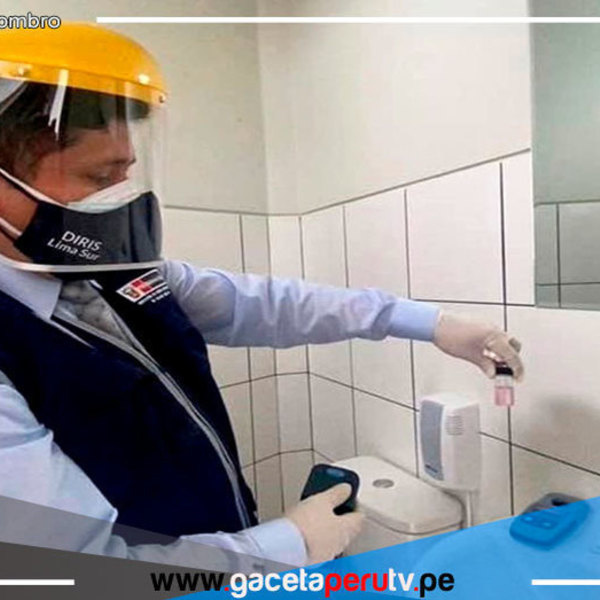 Minsa supervisa protocolo de bioseguridad en colegio que inició clases semipresenciales 