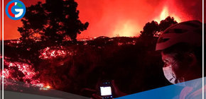 Lava del volcán de Canarias destruye cientos de casas y obliga a evacuar a habitantes 