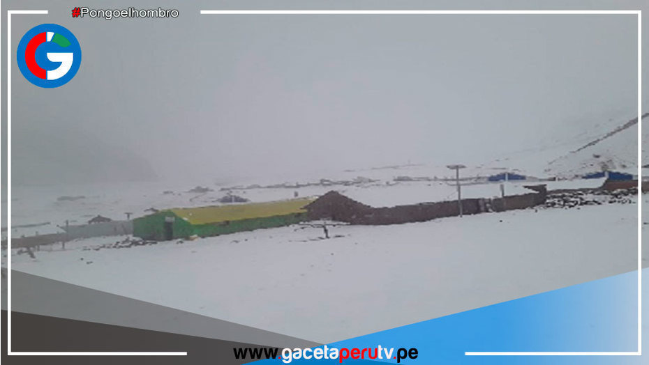 Precipitaciones sólidas y líquidas seguirán cayendo en la Sierra hasta este jueves