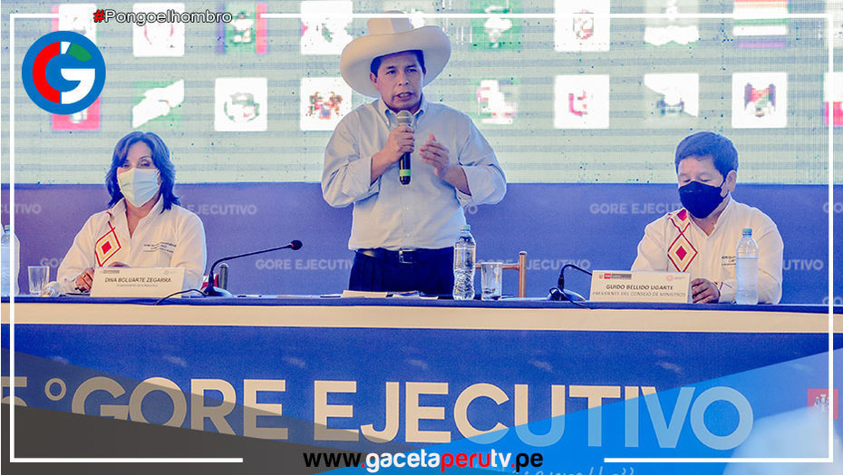 Presidente Castillo: Este es el gobierno de las provincias y las regiones del Perú