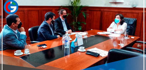 Vicepresidenta Dina Boluarte se reunió con representantes de gremios periodísticos