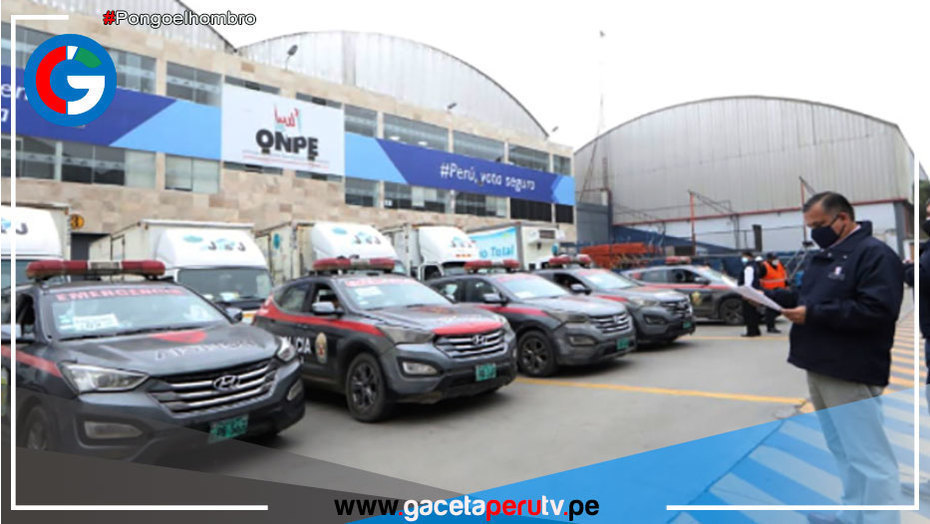 ONPE despliega material para revocatoria y elección municipal complementaria
