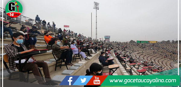 Examen de admisión de San Marcos se realizó en el estadio de la ciudad universitaria