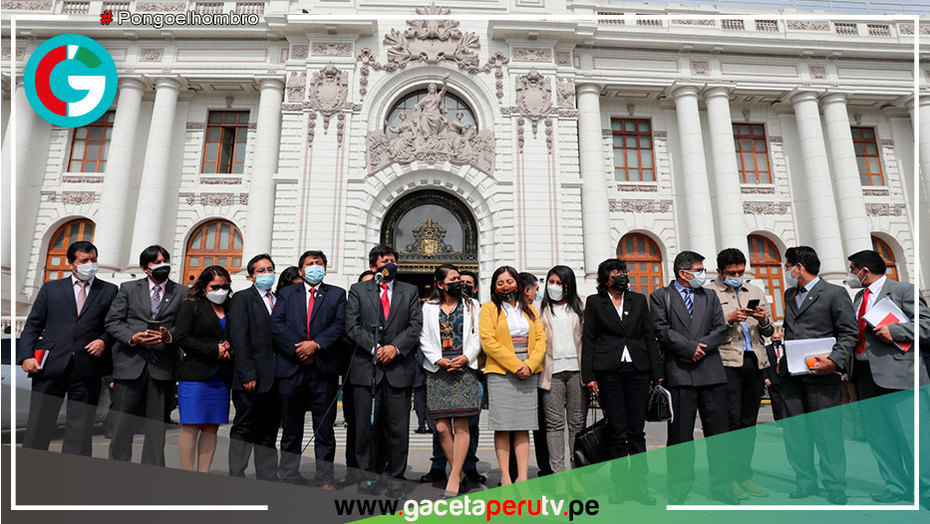 Bancada de Perú Libre rechaza declaraciones de la presidenta del Congreso