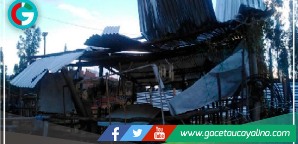 Fuertes vientos dañan varias viviendas en tres localidades de Independencia en Áncash