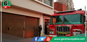 Incendio en edificio multifamiliar deja a una persona herida en el Cercado de Lima