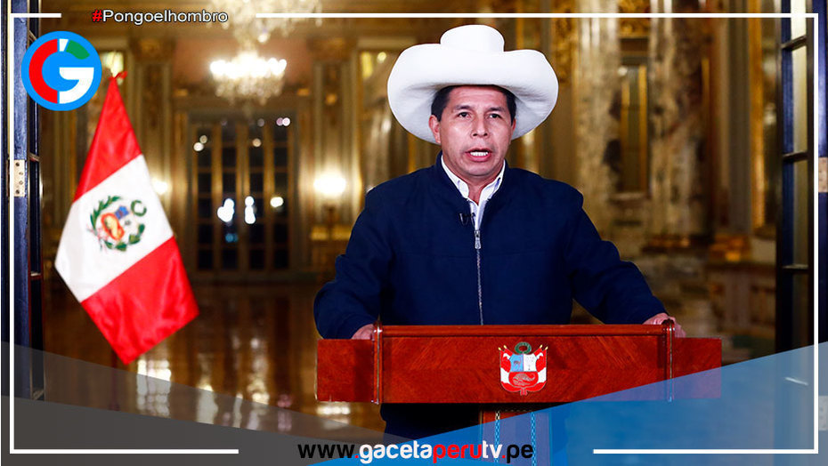 Presidente Castillo anunció incorporación del GLP al fondo de estabilización para bajar su precio