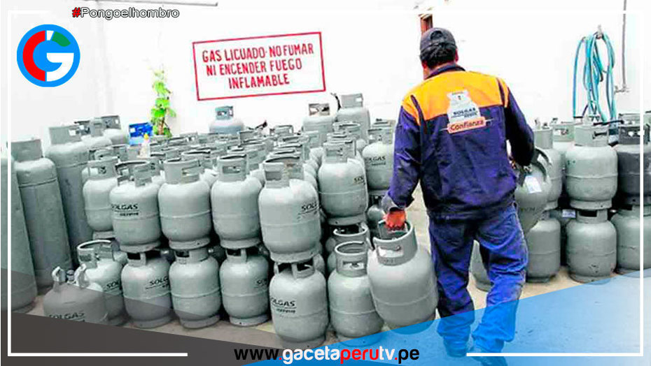 Establecen banda de precios para GLP envasado