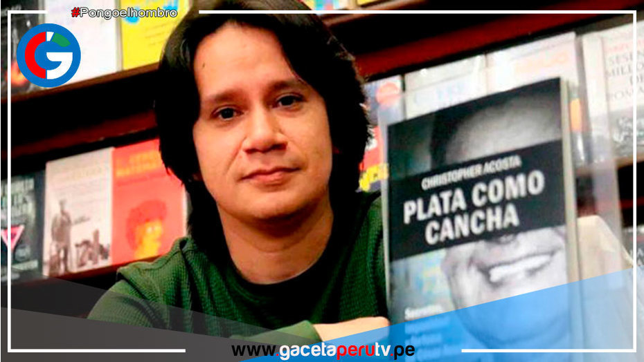 Periodista Christopher Acosta es condenado a dos años de prisión suspendida por libro ‘Plata como cancha’