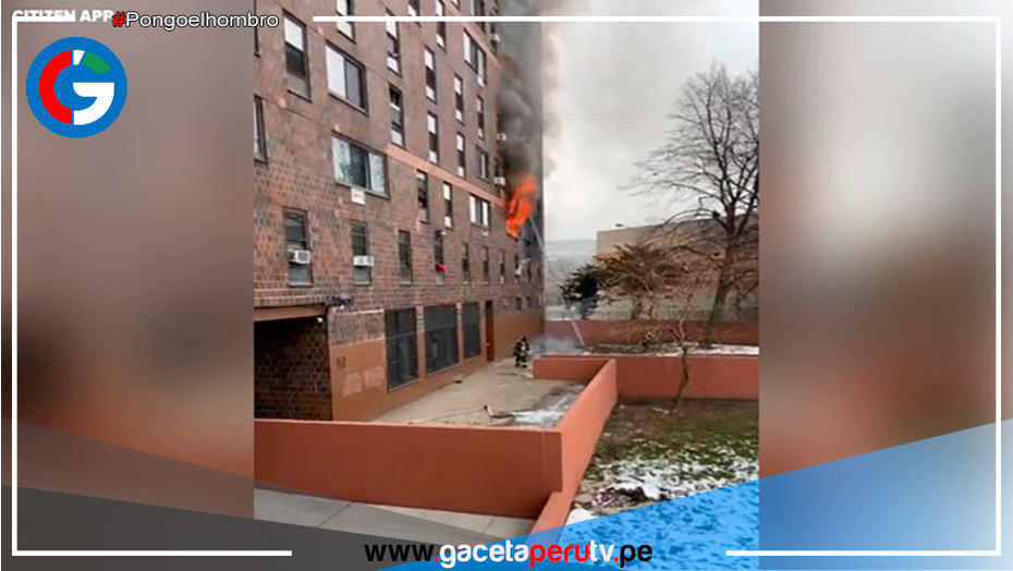 Incendio en un edificio deja al menos 19 muertos y decenas de heridos en Nueva York