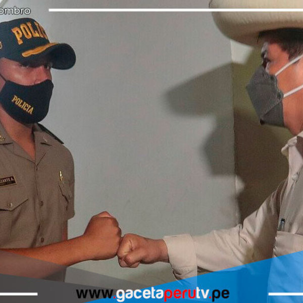 Pedro Castillo visitó dos comisarías y Hospital Dos de Mayo 